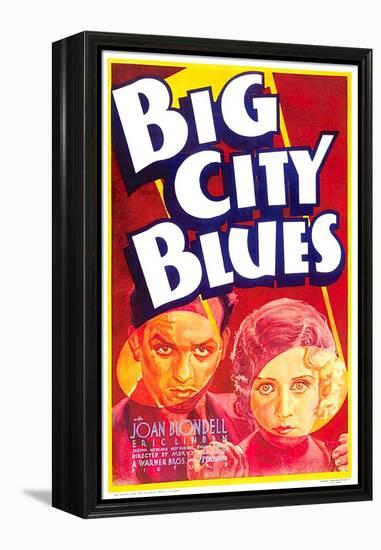 Big City Blues, Eric Linden, Joan Blondell, 1932-null-Framed Stretched Canvas