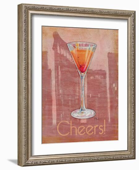 Big City Cocktail II-Paul Brent-Framed Art Print