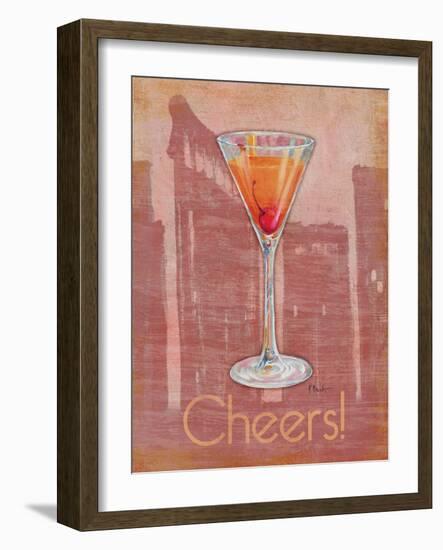 Big City Cocktail II-Paul Brent-Framed Art Print