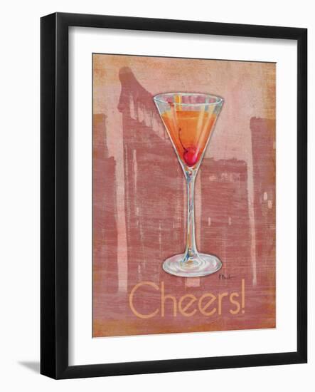 Big City Cocktail II-Paul Brent-Framed Art Print