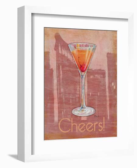 Big City Cocktail II-Paul Brent-Framed Art Print