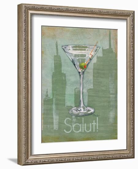 Big City Cocktail III-Paul Brent-Framed Art Print