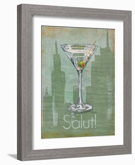 Big City Cocktail III-Paul Brent-Framed Art Print