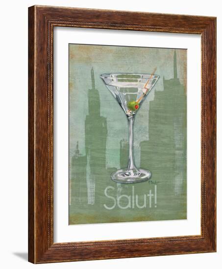 Big City Cocktail III-Paul Brent-Framed Art Print