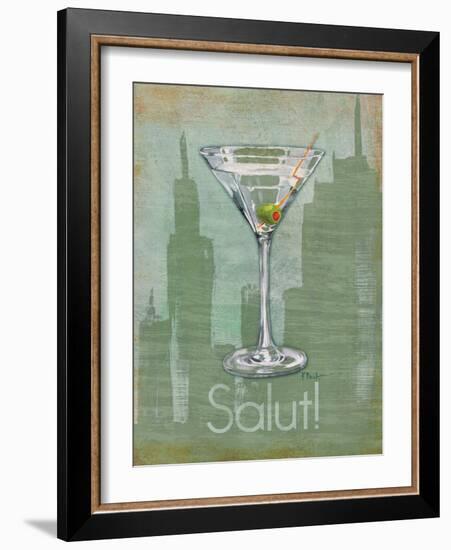 Big City Cocktail III-Paul Brent-Framed Art Print