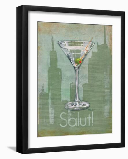 Big City Cocktail III-Paul Brent-Framed Art Print