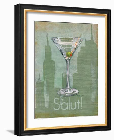 Big City Cocktail III-Paul Brent-Framed Art Print