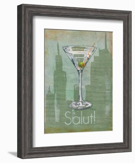 Big City Cocktail III-Paul Brent-Framed Art Print