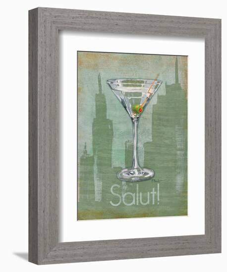 Big City Cocktail III-Paul Brent-Framed Art Print