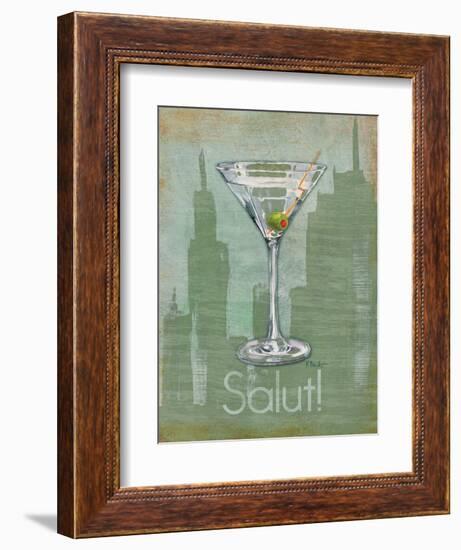 Big City Cocktail III-Paul Brent-Framed Art Print