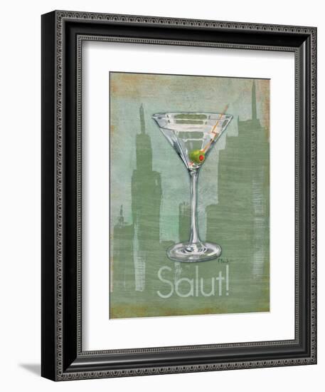 Big City Cocktail III-Paul Brent-Framed Art Print