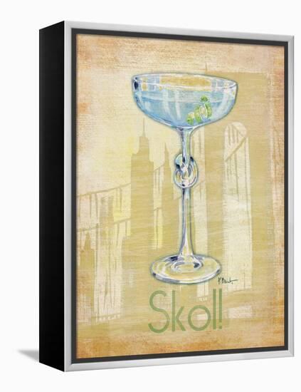Big City Cocktail IV-Paul Brent-Framed Stretched Canvas
