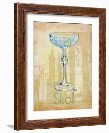 Big City Cocktail IV-Paul Brent-Framed Art Print