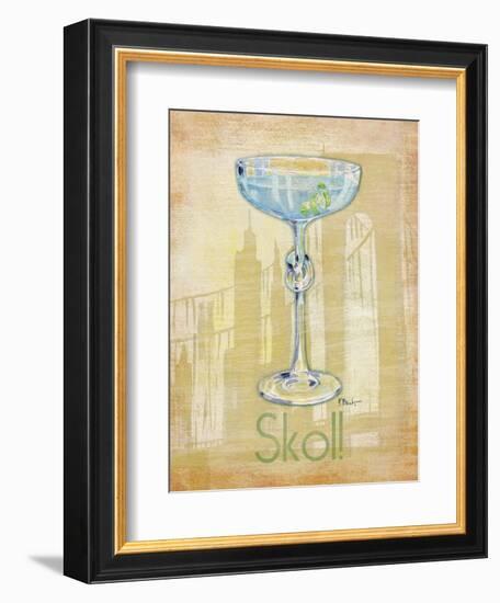 Big City Cocktail IV-Paul Brent-Framed Art Print