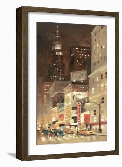 Big City Glow-Paulo Romero-Framed Art Print