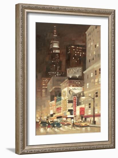 Big City Glow-Paulo Romero-Framed Premium Giclee Print