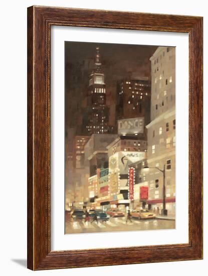 Big City Glow-Paulo Romero-Framed Premium Giclee Print