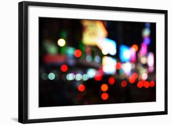 Big City Lights-HappyAlex-Framed Art Print