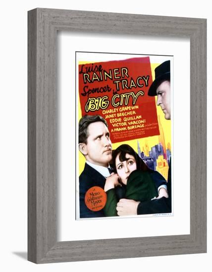 Big City - Movie Poster Reproduction-null-Framed Photo