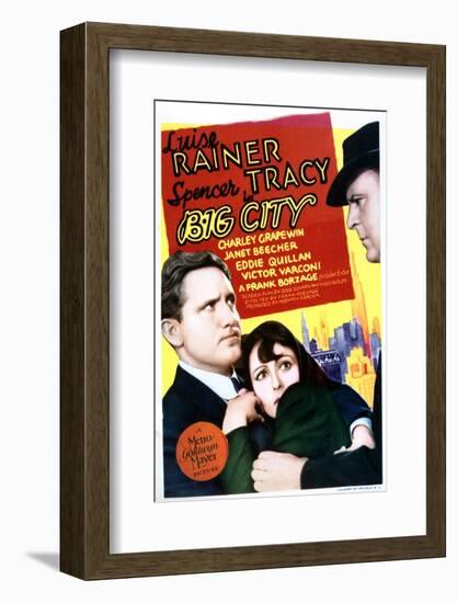 Big City - Movie Poster Reproduction-null-Framed Photo