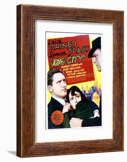 Big City - Movie Poster Reproduction-null-Framed Photo