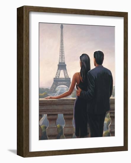 Big City Rendezvous-Myles Sullivan-Framed Art Print