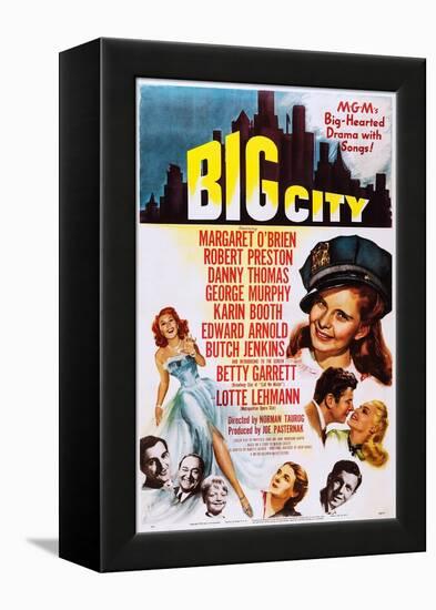 Big City-null-Framed Stretched Canvas