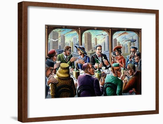 Big City-PJ Crook-Framed Giclee Print