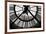 Big Clock Horizontal Black and White-Chris Bliss-Framed Photographic Print