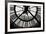 Big Clock Horizontal Black and White-Chris Bliss-Framed Photographic Print