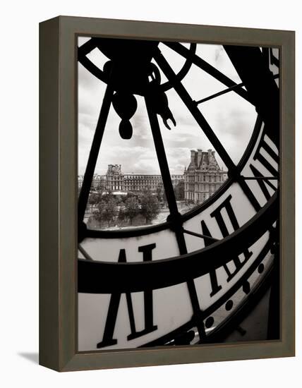 Big Clock-Chris Bliss-Framed Premier Image Canvas