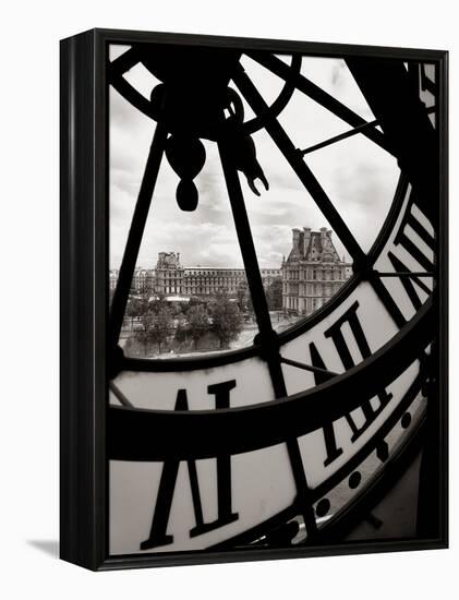 Big Clock-Chris Bliss-Framed Premier Image Canvas