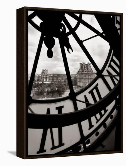 Big Clock-Chris Bliss-Framed Premier Image Canvas