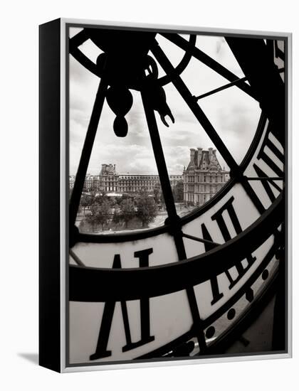 Big Clock-Chris Bliss-Framed Premier Image Canvas