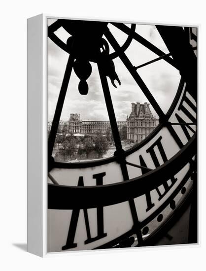 Big Clock-Chris Bliss-Framed Premier Image Canvas