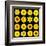 Big Collection of Various Yellow Pattern Flowers-tr3gi-Framed Art Print