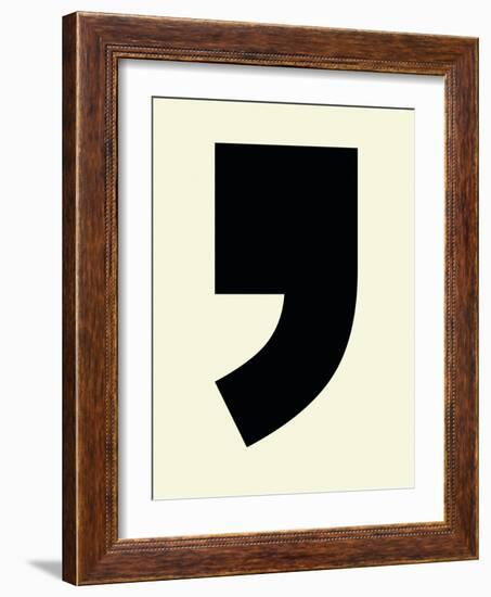 Big Comma-Philip Sheffield-Framed Giclee Print