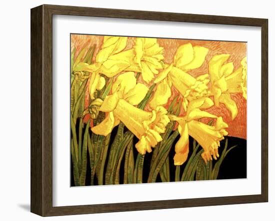 Big Daffodils-John Newcomb-Framed Giclee Print