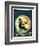 Big Dipper and the Moon - Child Life-Hazel Frazee-Framed Giclee Print