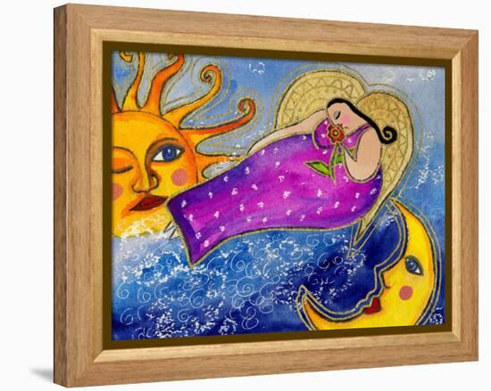 Big Diva Angel of the Sun and Moon-Wyanne-Framed Premier Image Canvas