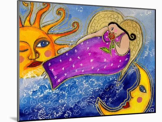 Big Diva Angel of the Sun and Moon-Wyanne-Mounted Giclee Print