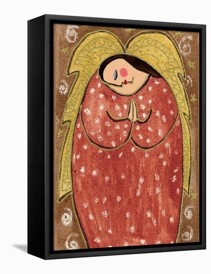 Big Diva Angel Praying-Wyanne-Framed Premier Image Canvas