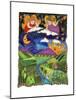 Big Diva Angels Quilting Our World-Wyanne-Mounted Giclee Print