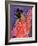 Big Diva Blues Singer-Wyanne-Framed Giclee Print