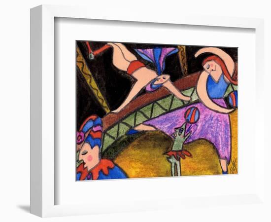 Big Diva Circus-Wyanne-Framed Giclee Print