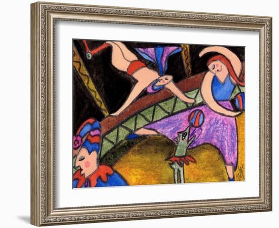 Big Diva Circus-Wyanne-Framed Giclee Print