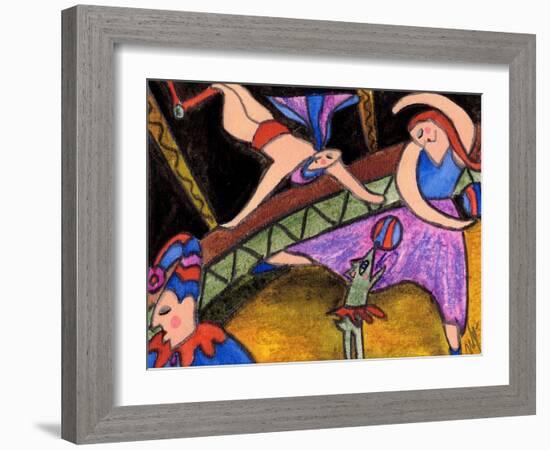 Big Diva Circus-Wyanne-Framed Giclee Print