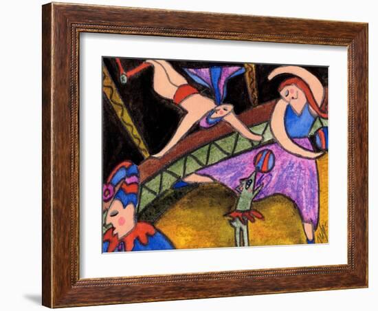 Big Diva Circus-Wyanne-Framed Giclee Print