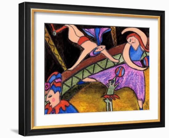 Big Diva Circus-Wyanne-Framed Giclee Print