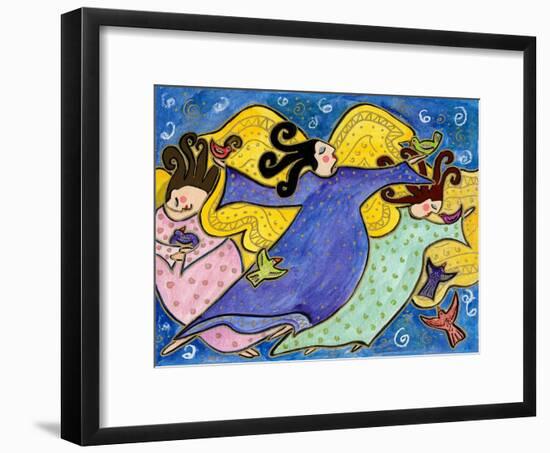 Big Diva Dancing Angels-Wyanne-Framed Giclee Print